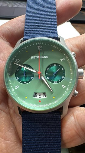 New mens 42mm detomaso - new,