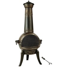 Tall Garden Chiminea Outdoor