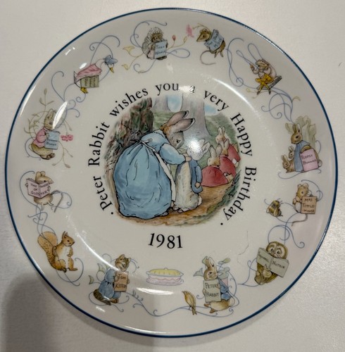 Wedgewood peter rabbit happy - wedgewood,