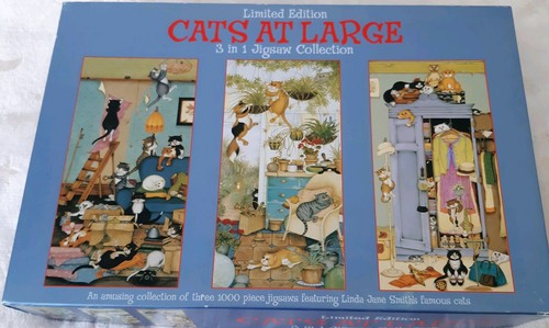 Jigsaw puzzle cats large 3 - cats, at
