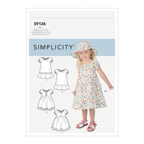 Simplicity 9126 sewing pattern - simplicity,