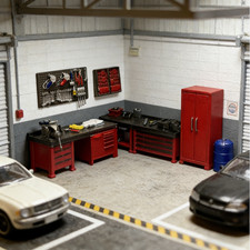 US Diorama 1:64 Car Repair