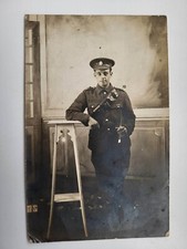 Vintage WW1  Scots Guard Photo Postcard