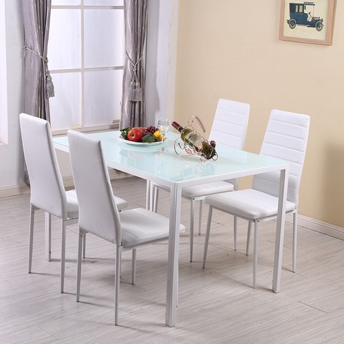 Seater glass dining - 4,