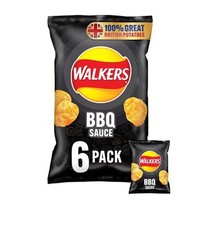 Walkers BBQ Multipack Crisps 6