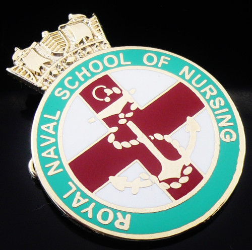 Vintage enamel nursing badge - nursing,