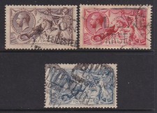 SG413a-418 1918 Seahorse Set