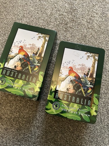 Australian parrots 1000 piece - parrots,