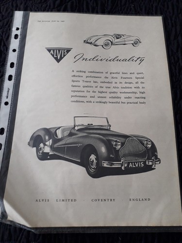 Alvis fourteen special sports - alvis,