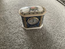 Wedgwood Blue Elephant Ornamental Clock