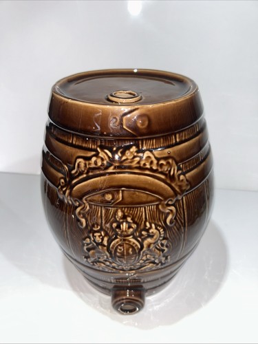 Vintage ceramic barrel - ceramic, no