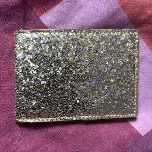 Gold paperchase card holder - gold,