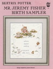 Mr Jeremy Fisher Birth Sampler