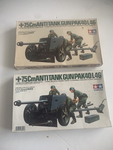 Tamiya 5cm anti - tamiya, gun