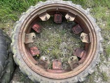 2 X Row Crop Wheels to suit