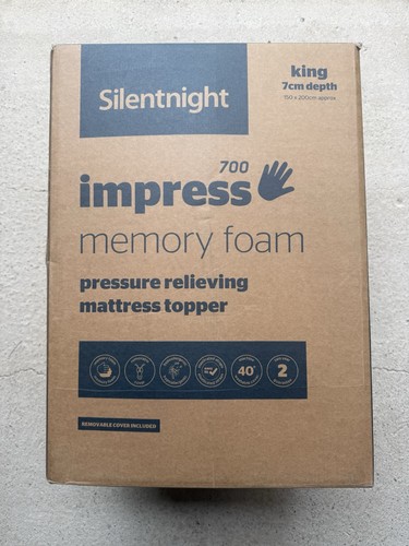 Silentnight impress 7cm memory - silentnight,