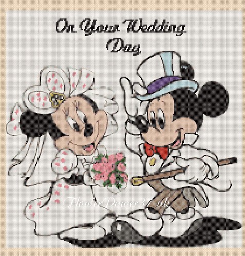 Cross stitch chart - , mickey