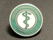 London Ambulance Service FC Non-League football pin badge