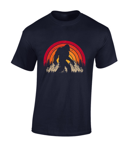 Big foot silhouette - silhouette, t