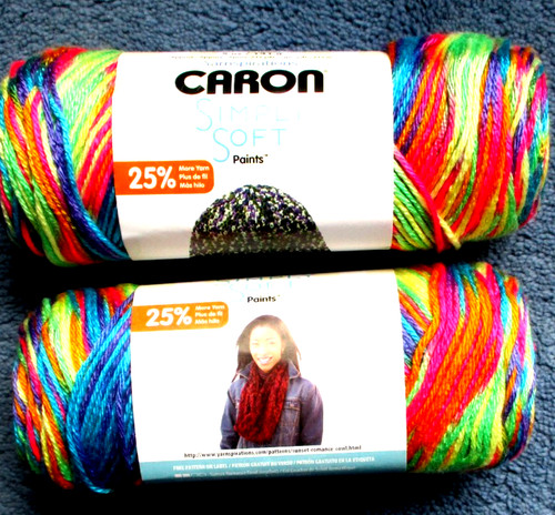 Caron simply soft aran paints - caron,
