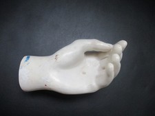Vintage male mannequin hand shop display