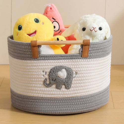 Cotton rope baskets - for, kids