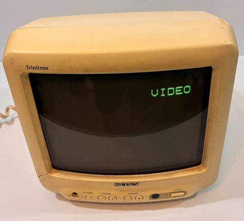 Sony trinitron 9pt40 crt - sony,