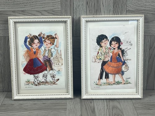 Pair vintage spanish - pair,
