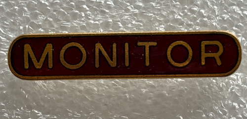 Vintage monitor enamel - vintage, “monitor”