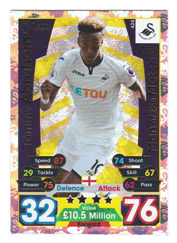 Topps match attax 2017 18 - match, 2017/18