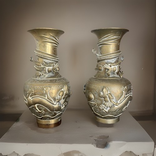Pair handsome antique - pair, of