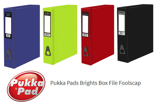 Pukka pads bright box file - pads,