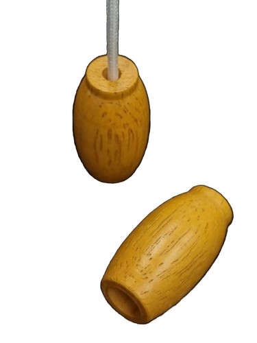 Small wooden blind cord - wooden,