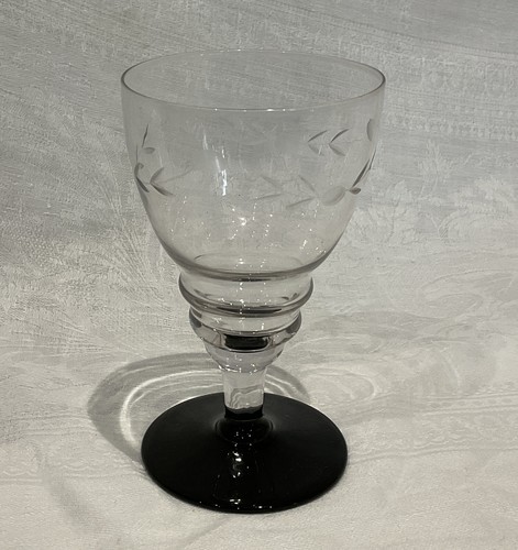 French vintage art deco etched - french,