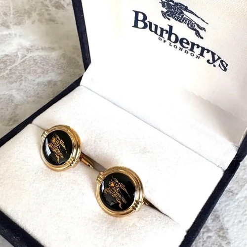 Burberry cufflinks horse logo - burberry,