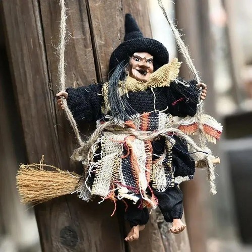 Halloween hanging witch - hanging,