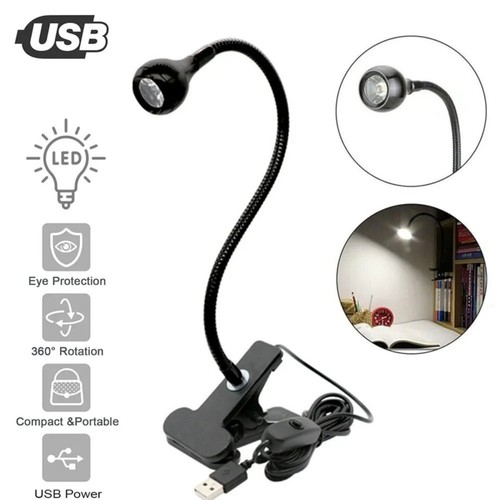 Usb clip desk lamp - clip,
