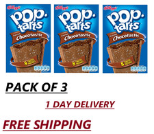 KELLOGGS POP TARTS CHOCOLATE 3 x 8 PACK