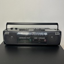 Vintage 80s Sharp WQ-268