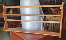 ERCOL WALL MOUNTED PLATE RACK    LIGHT COLOUR            FREE UK POSTAGE
