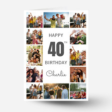 Photo Birthday Card | Collage
