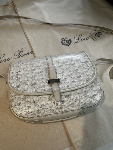 Goyard belvedere white - goyard,