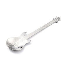 Silver Stainless Steel Guitar