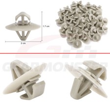 50X Side Door Moulding Side Trim Panel Clips For Vauxhall Vivaro Renault Trafic