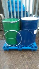 1 x 205L Metal Steel Drum shipping, allotments, storage etc. Inc Postage