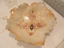 Crown Devon Blush Ivory Leaf