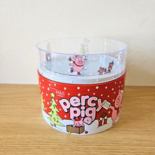 Empty M&S Percy Pig Biscuit