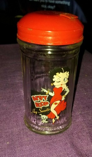 1999 betty boop table sugar - betty,