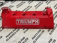 Triumph Dolomite Sprint Refurbished Gloss Red Rocker Camshaft Cover 218063