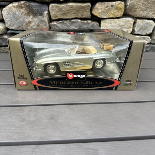 Burago gold mercedes benz - gold, 300